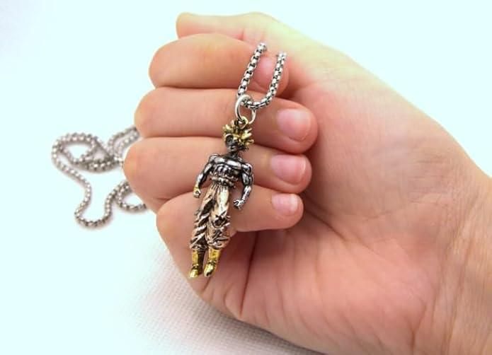 Dragonball Z Goku Inspired Pendant with Chain
